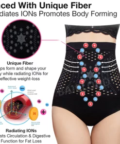 Effortless Slimming Ice Silk Ion Fiber Repair Shaping Shorts