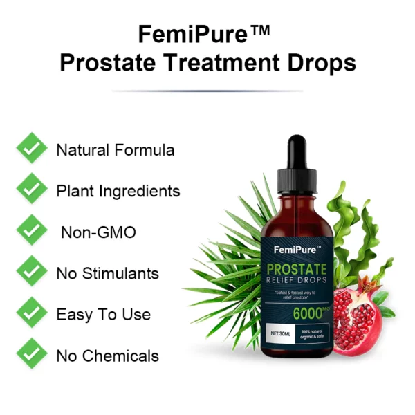 FemiPure™ 前立腺治療ドロップ