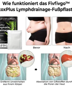 Fivfivgo™ DetoxPlus Lymphdrainage-Fußpflaster