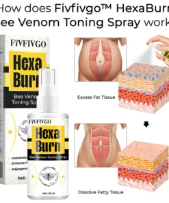 Fivfivgo™ HexaBurn Bienengift Toning Spray