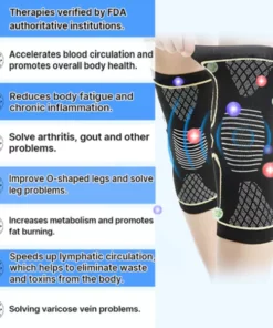 Fivfivgo™ Ice Slik Tourmaline Shaping Knee Sleeve