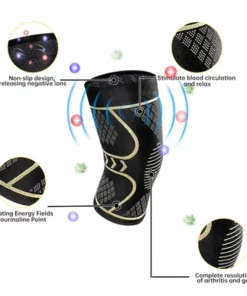 Fivfivgo™ Ice Slik Tourmaline Shaping Knee Sleeve