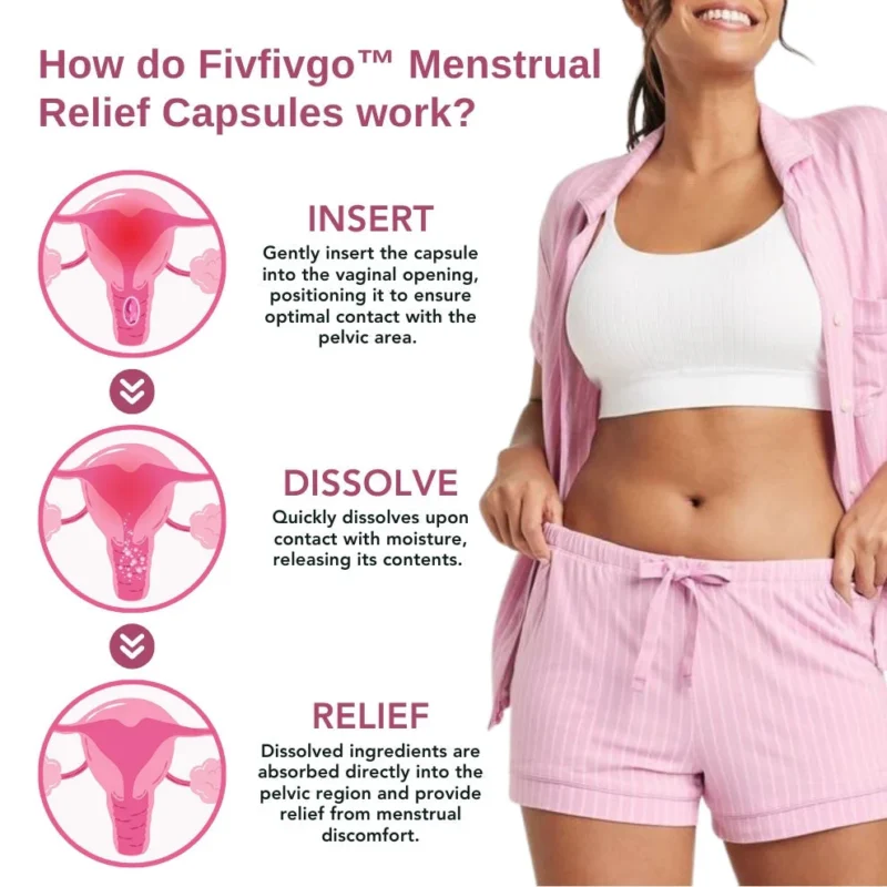 Fivfivgo™ Menstruationsbeschwerden Kapseln