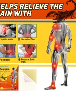 Fivfivgo™ Scorpion Venom Pain Relief Patch