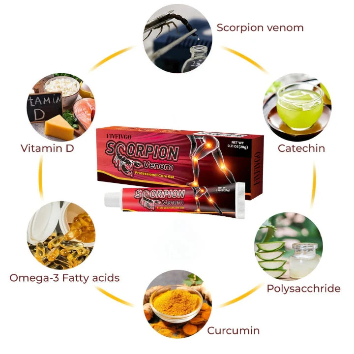 Fivfivgo™ Skorpiongift Professionelles Pflegegel