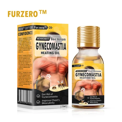 Furzero™ MenRobust Bee Venom Gynecomastia Varmeolie