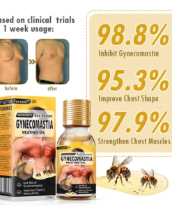 Furzero™ MenRobust Bee Venom Gynecomastia Varmeolie