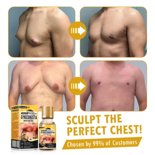 Furzero™ MenRobust Bee Venom Gynecomastia Varmeolie
