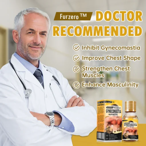 Furzero™ MenRobust Bee Venom Gynecomastia Varmeolie