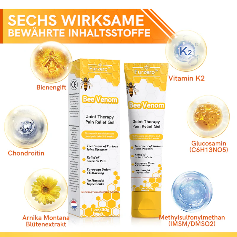 Furzero™ Bienengift Joint Therapy Schmerzlinderungsgel