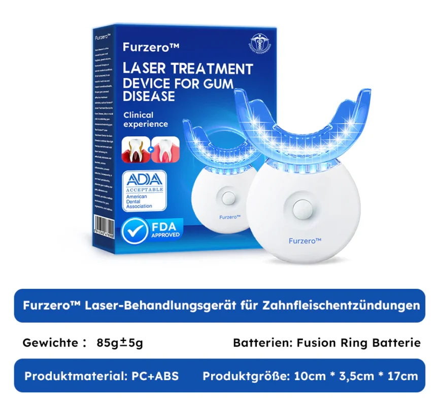 Furzero™ Laser-Behandlungsgerät für Zahnfleischerkrankungen