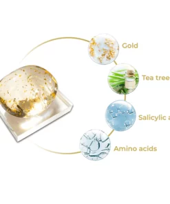 GFOUK™ AcneVe Anti-Mite Gold Foil Soap
