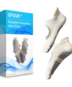 GFOUK™ PulseGrid Tourmaline Ionic Socks