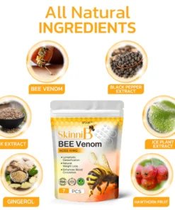 GFOUK™ SkinniB Bee Venom Nose Ring