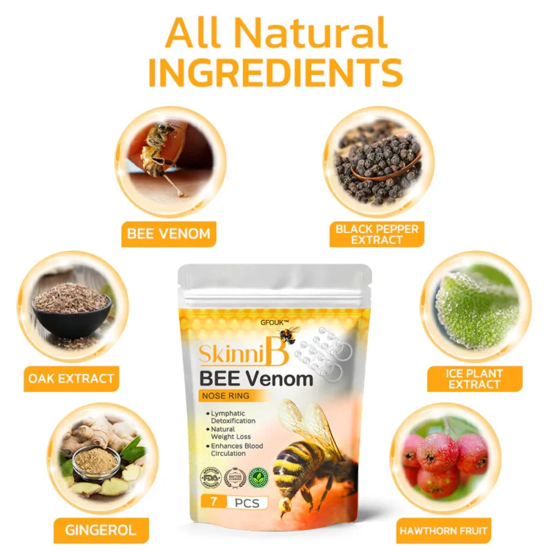 GFOUK™ SkinniB Bee Venom Nose Ring