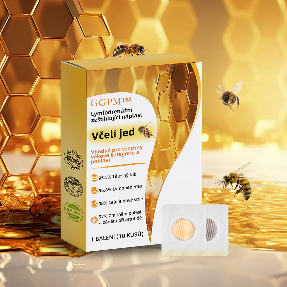 GGPM™ Včelí Jed Lymfatická Drenážní Redukční Náplast
