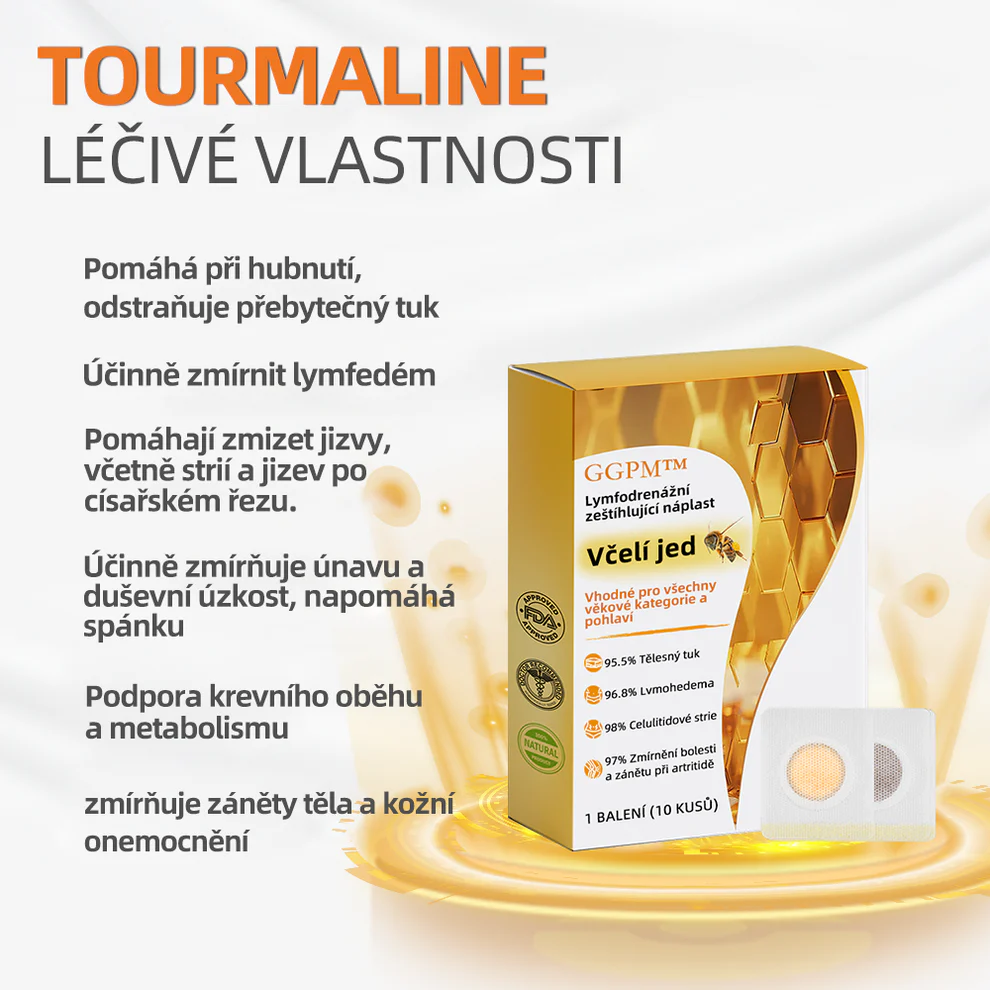 GGPM™ Včelí Jed Lymfatická Drenážní Redukční Náplast
