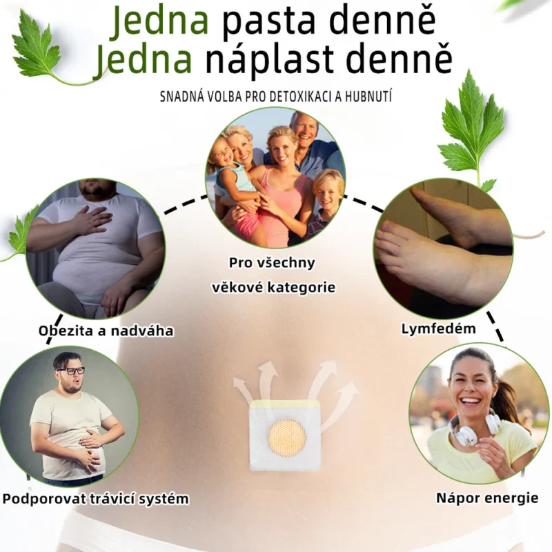 GGPM™ Včelí Jed Lymfatická Drenážní Redukční Náplast