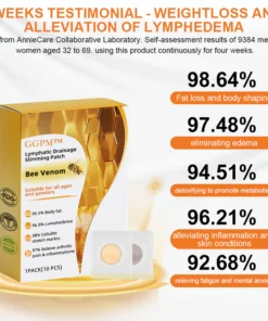 GGPM™ 𝐁𝐞𝐞 𝐕𝐞𝐧𝐨𝐦 𝐋𝐲𝐦𝐩𝐡𝐚𝐭𝐢𝐜 𝐃𝐫𝐚𝐢𝐧𝐚𝐠𝐞 𝐒𝐥𝐢𝐦𝐦𝐢𝐧𝐠 𝐏𝐚𝐭𝐜𝐡