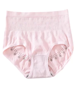 Graphene Antibacterial Bottom Crotch Hip Lifting High Waisted Shapewear Pants For Women