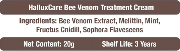 HalluxCare™ Bee Venom Treatment Cream
