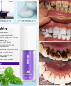 Hishine™ Pure Herbal Teeth Whitening Mousse