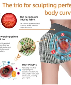Ice Silk Ion Fiber Repair Shaping Shorts