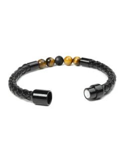 KILOSY Electrostatic Agate LeatherBeads Band