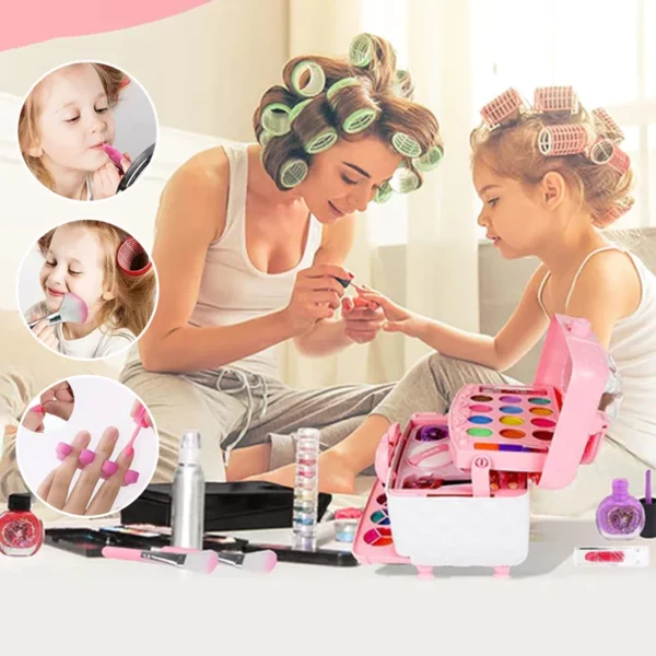 Kit de bellesa de maquillatge rentable per a nens