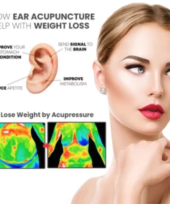 Konix Lymphatic Clip Detox Magnetic Therapy Earrings