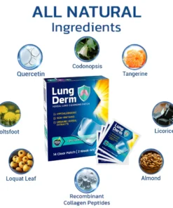 LUNGDERM™ Herbal Lung Cleansing Patch