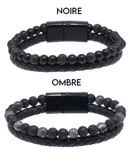 LUXE+ Trio MAXHematie Bracelets de Perles