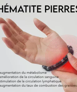 LUXE+ Trio MAXHematie Bracelets de Perles