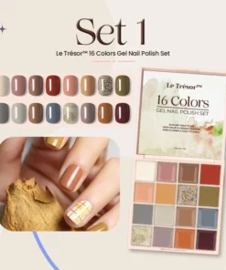 Le Trésor™ 16 Colors Gel Nail Polish Set