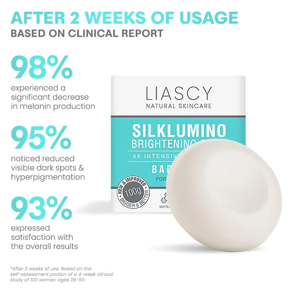 Liacsy™ SilkLumino ब्राइटनिंग साबुन