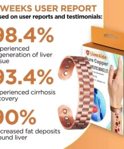 LiverAid™ Pure Copper Therapeutic Bracelet