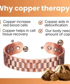 LiverAid™ Pure Copper Therapeutic Bracelet