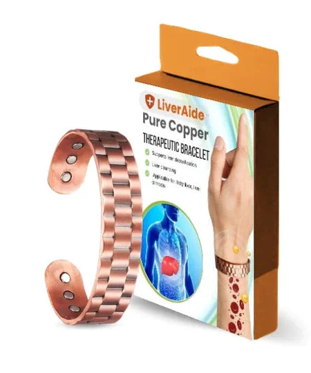 LiverAid™ Pure Copper Therapeutic Bracelet