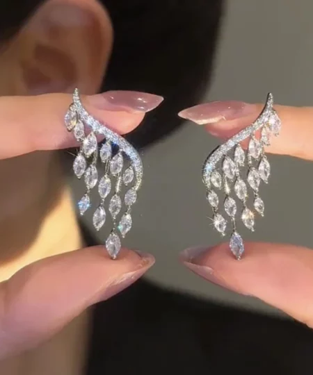 Lymphatic activity Tassel Earrings