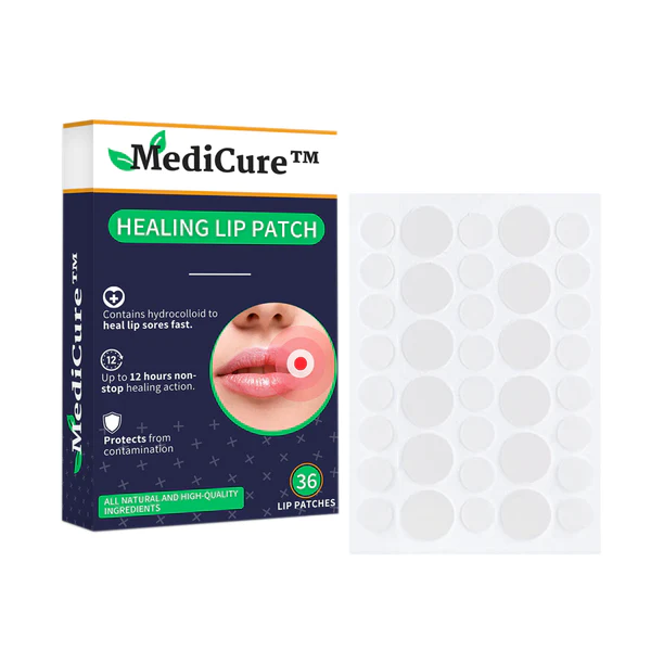 MediCure™ tervendavad huuleplaastrid