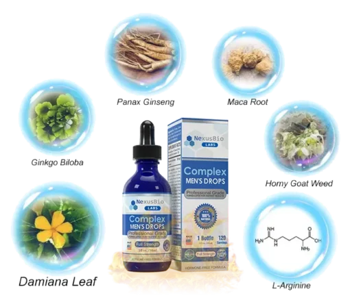 AAFQ™ NexusBio Labs komplekse mænds drops