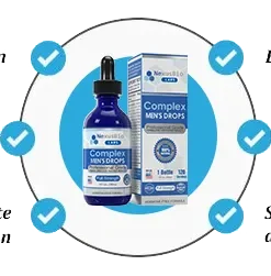 AAFQ™ NexusBio Labs komplekse mænds drops
