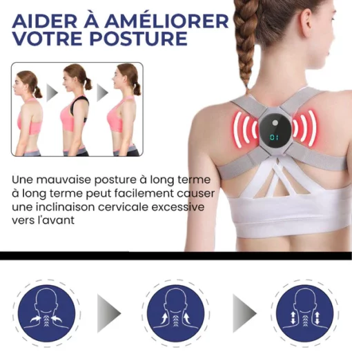 Oveallgo™ X Posture Correction Device with Angle Detection EMS