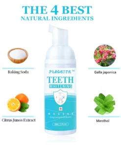 Alternative view of PlaqBite™ Plaque Removal Anti-Cavity Mousse Toothpaste