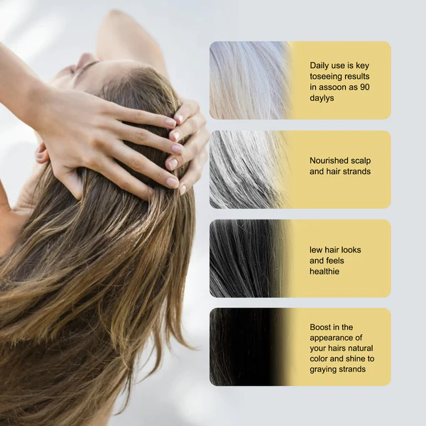 Polygonum Multiflorum GInger Shine Nourishing Root Shampoo - Image 3