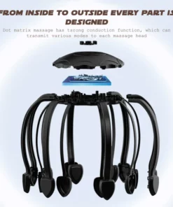 Alternative view of Ricpind TENS ProRelief Migraine HeadMassager Device