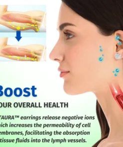 Alternative view of VITAURA™ Lymphatic Drainage Slimming Earrings