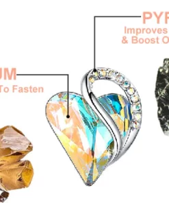 flysmusTM MagneTherapy Lymphvity Zirconium Earrings