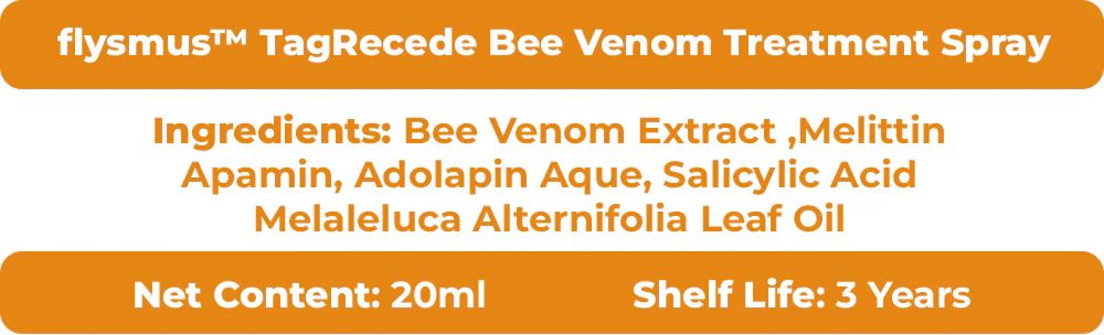flysmus™ TagRecede Bee Venom Essence Spray
