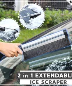 Raspador de hielo extensible 2 en 1